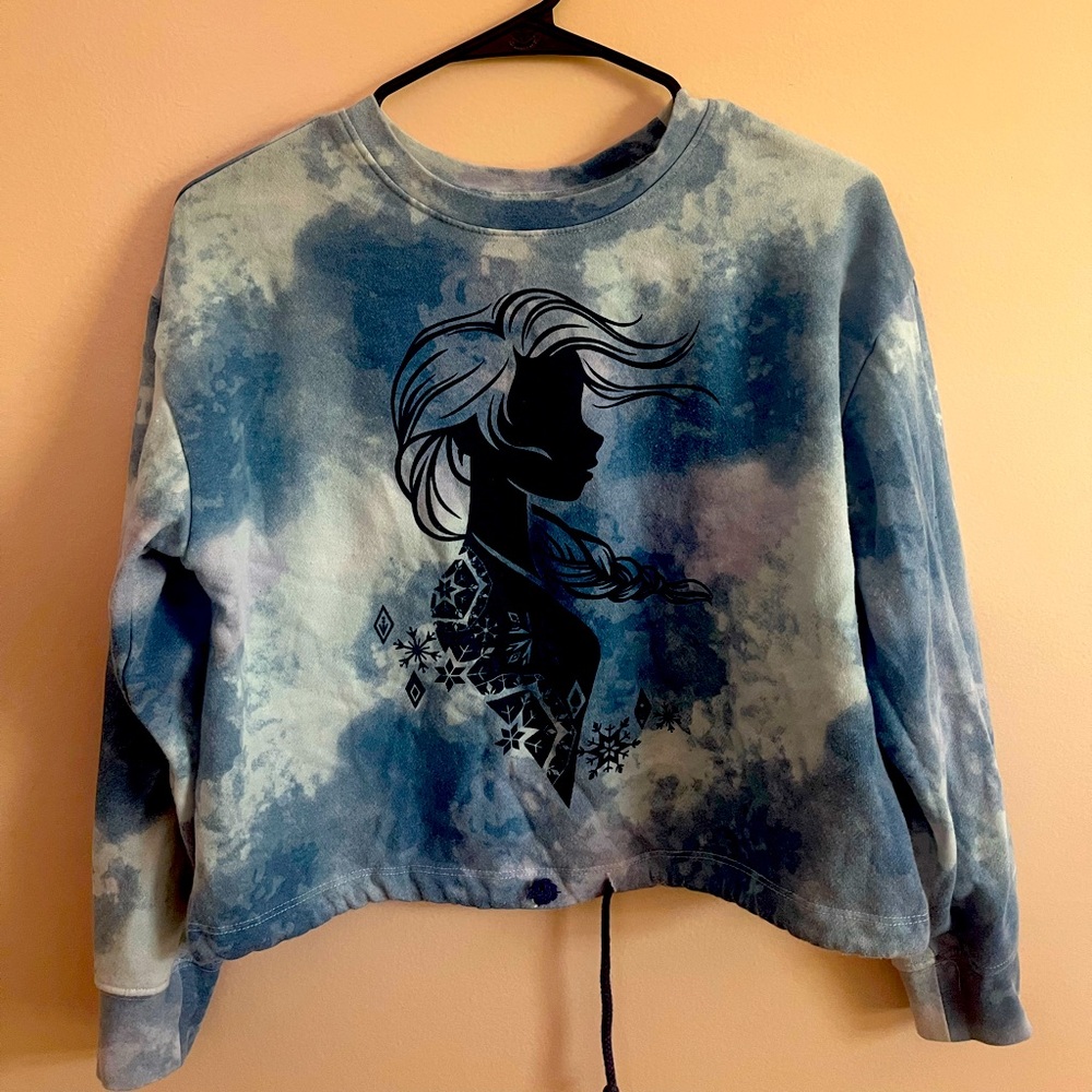 Frozen II Cropped Hoodie